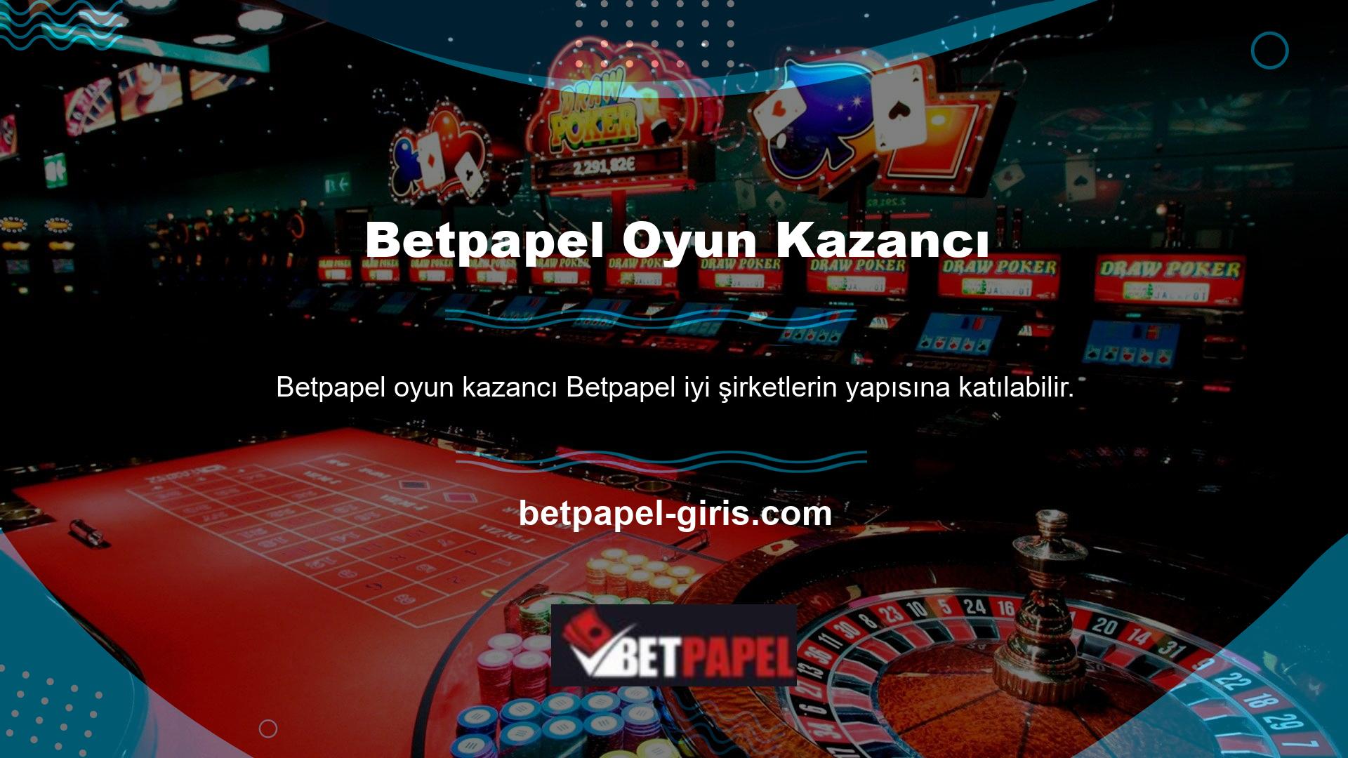 Oyunlardan para kazanmayan oyun siteleri, finansal sorunları olmadığı için ülkemizde uzun zamandır oyun hizmetleri sunmaktadır